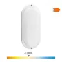 Applique Murale EDM 32448 Blanc Plastique F 18 W 120 W 1820 Lm Capteur de Mouvement Capteur de lumière Oblongue (4000 K) de E...