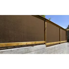 Concealment Mesh Fun&Go Brown Polyethylene 1 x 50 m by Fun&Go, Balcony Privacy & Protective Screens - Ref: S7922940, Price: 2...