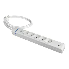 Multipresa 5 Prese con Interruttore Solera 51ilac USB 250 V 16 A (1,5 m) di Solera, Multiprese - Rif: S7922973, Prezzo: 28,13...