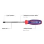 Destornillador Workpro Destornillador PH3 150 mm de Workpro, Destornilladores - Ref: S7923292, Precio: 3,99 €, Descuento: %