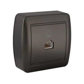 Prise téléphone et ADSL Solera Mural Graphite RJ45 de Solera, Hubs prises téléphones - Réf : S7923564, Prix : 17,53 €, Remise...