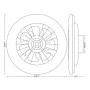 Ventilateur de Plafond avec Lumière Philips Blanc de Philips, Ventilateurs de plafond avec lampe intégrée - Réf : S7923906, P...