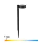 Estaca solar de jardín Philips Vynce 1,5 W 11,2 x 14,2 x 54 cm Negro Plástico Redondo (2700 K) (Blanco Cálido) (1 unidad) de ...