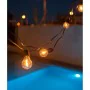 Wreath of LED Lights New Garden Allegra Black 8 m E27 10 350 lm by New Garden, Outdoor String Lights - Ref: S7924064, Price: ...