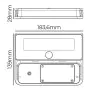 Aplique LED EDM 31821 Policarbonato ABS 12 W 1600 lm Solar (6500 K) de EDM, Apliques de exterior - Ref: S7924333, Preço: 32,3...