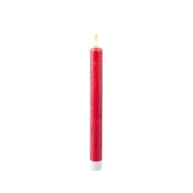 Vela LED Lumineo Rojo Ø 2,2 x 24,5 cm (AAA) (2 Unidades) de Lumineo, Velas eléctricas y LED - Ref: S7924583, Precio: 11,11 €,...