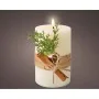 LED Candle Lumineo White Ø 10 x 18 cm Rustic (AA) by Lumineo, Candle Lights - Ref: S7924611, Price: 14,98 €, Discount: %