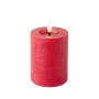 LED Candle Lumineo Red Ø 7 x 11,2 cm Rustic (AAA) by Lumineo, Candle Lights - Ref: S7924619, Price: 6,04 €, Discount: %