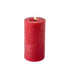 Vela LED Lumineo Rojo Ø 7 x 15 cm Rústico (AAA) de Lumineo, Velas eléctricas y LED - Ref: S7924620, Precio: 7,44 €, Descuento: %