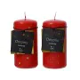 Candela Decoris Rosso Ø 5 x 10 cm di Decoris, Candele - Rif: S7924621, Prezzo: 6,01 €, Sconto: %