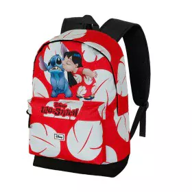 Sac à dos enfant Lilo & Stitch Karactermania Blanc Rouge 31 x 18 x 44 cm de Lilo & Stitch, Sacs à dos enfant - Réf : S7924933...