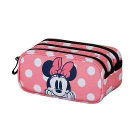 Dreifaches Mehrzweck-Etui Minnie Mouse Karactermania Rosa von Minnie Mouse, Federmäppchen - Ref: S7924936, Preis: 15,97 €, Ra...