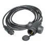 Cable alargador Kopp H07RN-F Negro 5 m Triple Bipolar de Kopp, Cables - Ref: S7924940, Precio: 75,23 €, Descuento: %