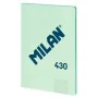 Cahier Milan 1918 Vert A4 à carreaux de Milan, Blocs mémo - Réf : S7925071, Prix : 3,64 €, Remise : %