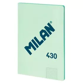 Cahier Milan 1918 Vert A4 à carreaux de Milan, Blocs mémo - Réf : S7925071, Prix : 4,20 €, Remise : %