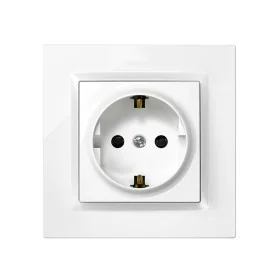 Plug socket Simon 2p+t Plastic 230 V 16 A Type F by Simon, Outlets - Ref: S7925282, Price: 7,66 €, Discount: %