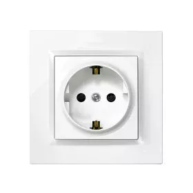 Base della spina Simon 2p+t Plastica 230 V 16 A Tipo F di Simon, Prese a muro - Rif: S7925282, Prezzo: 6,90 €, Sconto: %