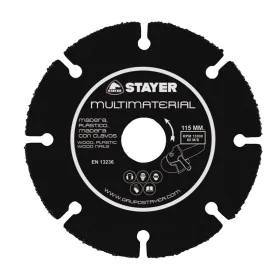 Disque de coupe Stayer Ø115 x 22,2 mm Tous types de matériaux de Stayer, Roues et disques abrasifs - Réf : S7925342, Prix : 1...