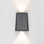 Aplique de Pared EDM 31822 Policarbonato ABS 2 W 100 Lm LED Solar (3000 K) de EDM, Apliques de exterior - Ref: S7925532, Prec...