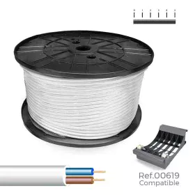 Cable Eléctrico Manguera Sediles Blanco 2 x 1,5 mm 200 m H05VV-F de Sediles, Cables eléctricos - Ref: S7925565, Precio: 197,9...