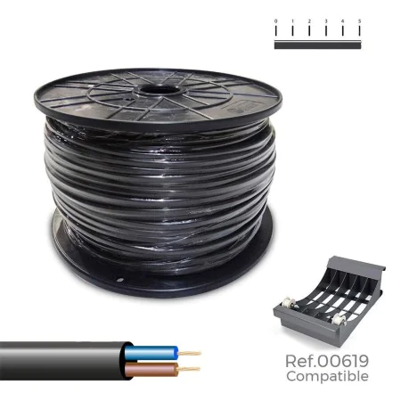 Elektrische Schlauchleitung Sediles vv-k0.6/1kv Schwarz 2 x 1,5 mm 150 m von Sediles, Elektrische Leitungen - Ref: S7925570, ...