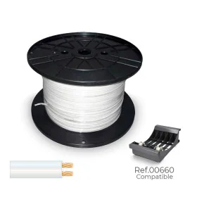 Flat parallel cable Sediles White 2 x 0,75 mm 500 m by Sediles, Electrical Wire - Ref: S7925624, Price: 223,84 €, Discount: %