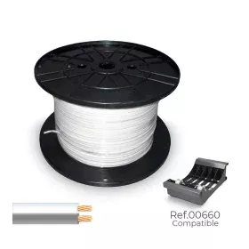 Cable paralelo plano Sediles Blanco Gris 2 x 0,75 mm 500 m de Sediles, Cables eléctricos - Ref: S7925626, Precio: 249,80 €, D...