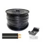 Flat parallel cable Sediles Black 2 x 0,75 mm 500 m by Sediles, Electrical Wire - Ref: S7925628, Price: 223,84 €, Discount: %