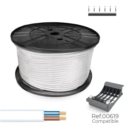 Multi-core Electric Cable Sediles White 2 x 1,5 mm 200 m h05vvh2-f by Sediles, Electrical Wire - Ref: S7925631, Price: 202,92...