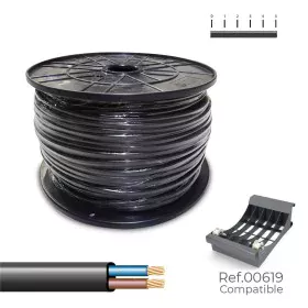 Cable Eléctrico Manguera Sediles Negro 2 x 1,5 mm 200 m h05vvh2-f de Sediles, Cables eléctricos - Ref: S7925632, Precio: 202,...