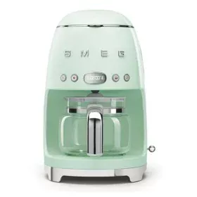 Máquina de Café de Filtro Smeg Retro 1050 W Verde 10 Kopjes de Smeg, Cafeteiras de gota - Ref: S8101121, Preço: 177,63 €, Des...