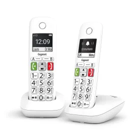 Kabelloses Telefon Gigaset E290 Duo Weiß von Gigaset, Digitaltelefone und ISDN-Telefone - Ref: S8102369, Preis: 55,55 €, Raba...