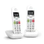 Téléphone Sans Fil Gigaset E290 Duo Blanc de Gigaset, Téléphones numériques et RNIS - Réf : S8102369, Prix : 55,55 €, Remise : %