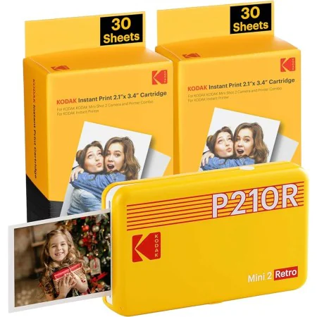 Instant Photo Appliances Kodak MINI 2 RETRO P210R von Kodak, Sofortbildkameras - Ref: S8106140, Preis: 127,58 €, Rabatt: %