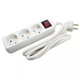 Regleta 3 Enchufes Schuko con Interruptor METRONIC 495004 de METRONIC, Regletas - Ref: S8108123, Precio: 9,33 €, Descuento: %