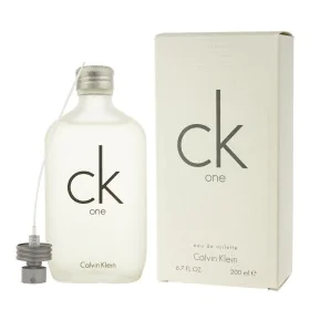 Perfume Unissexo Calvin Klein CK One EDT 200 ml de Calvin Klein, Água-de-colónia - Ref: S8301073, Preço: 39,14 €, Desconto: %