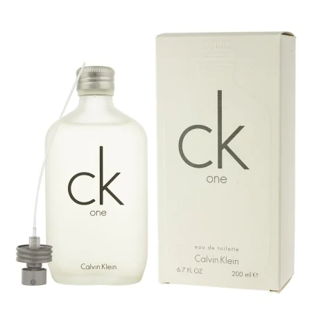 Parfum Unisexe Calvin Klein CK One EDT 200 ml de Calvin Klein, Eau de toilette - Réf : S8301073, Prix : 39,14 €, Remise : %