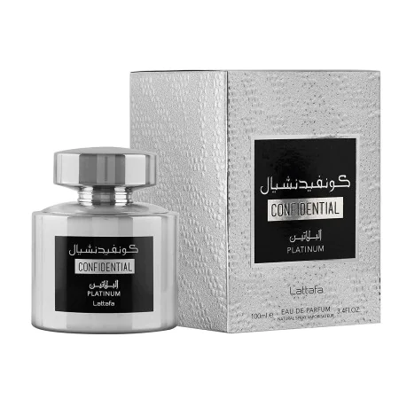 Perfume Hombre EDP Lattafa Confidential Platinum 100 ml de Lattafa, Agua de perfume - Ref: S8303730, Precio: 20,57 €, Descuen...