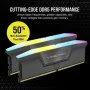 Mémoire RAM Corsair Vengeance RGB DDR5 64 GB DDR5 SDRAM DDR5 5600 MHz CL40 de Corsair, Mémoire principale - Réf : M0310982, P...