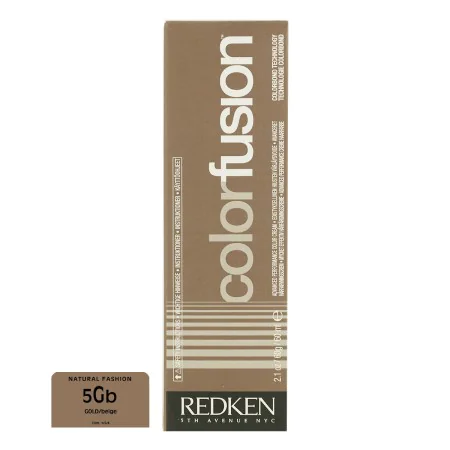 Dauerhafte Creme-Coloration Redken Color Fusion Nº 5 Gold/Beige (60 ml) von Redken, Farben - Ref: S8304926, Preis: 10,59 €, R...