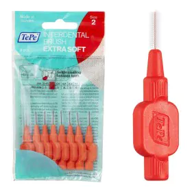 brosses interdentaires Tepe Rouge Super doux (8 Pièces) de Tepe, Brossettes interdentaires - Réf : S8305746, Prix : 6,58 €, R...