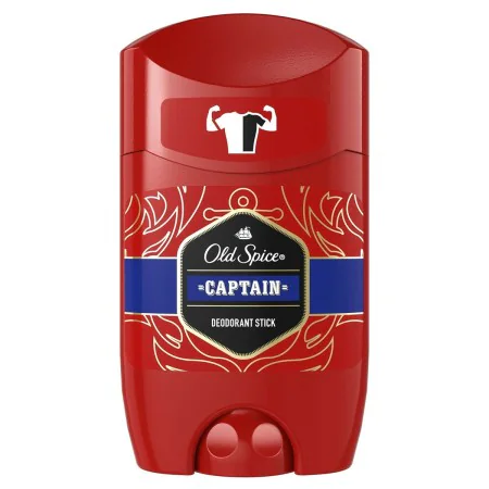 Déodorant en stick Old Spice Captain 50 ml de Old Spice, Déodorants et anti-transpirants - Réf : S8311325, Prix : 5,69 €, Rem...