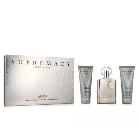 Men's Perfume Set Afnan Supremacy Silver EDP 3 Pieces by Afnan, Sets - Ref: S8312905, Price: 42,52 €, Discount: %