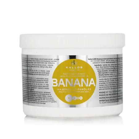 Masque pour cheveux Kallos Cosmetics Banana 500 ml de Kallos Cosmetics, Soins et masques - Réf : S8314991, Prix : 4,45 €, Rem...