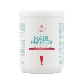 Maschera Riparatrice per Capelli Kallos Cosmetics Hair Pro-Tox 1 L di Kallos Cosmetics, Balsami ad azione profonda e trattame...