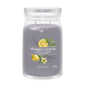 Bougie Parfumée Yankee Candle Citron Thé noir 567 g de Yankee Candle, Voiles libres - Réf : S8316402, Prix : 26,83 €, Remise : %