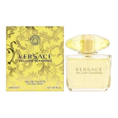 Women's Perfume Versace EDT Yellow Diamond 200 ml by Versace, Eau de Toilette - Ref: S8316429, Price: 89,98 €, Discount: %