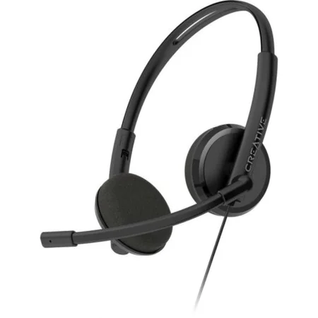 Headphones with Microphone Creative Technology HS-220 Black by Creative Technology, Headphones and accessories - Ref: M031170...