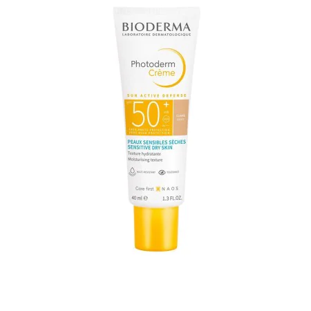 Protector Solar con Color Bioderma Photoderm Spf 50+ 40 ml de Bioderma, Filtros solares - Ref: S8319086, Precio: 17,42 €, Des...