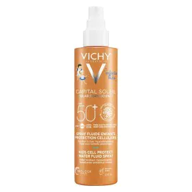 Sunscreen Spray for Children Vichy Capital Soleil Spf 50+ 200 ml by Vichy, Sun filters - Ref: S8319918, Price: 25,39 €, Disco...